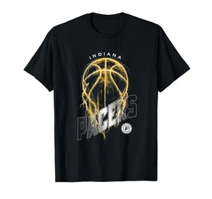 NBA Lightning Bolt Basketball Logo T-Shirt - Picture 1 of 1