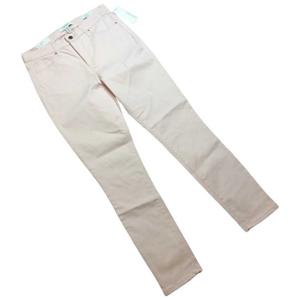 Denim Ellen Tracy The Newport tiro alto ajustado talla 4 rosa polvo nuevo con etiquetas Foto 1 de 4