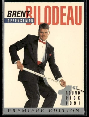 1991 Arena Draft Picks #13 Brent Bilodeau  Hockey Card 2003D - Image 1 of 2