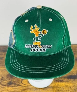 Milwaukee Bucks Retro Hat Marques Johnson #8 Adjustable Strapback Cap - Picture 1 of 6