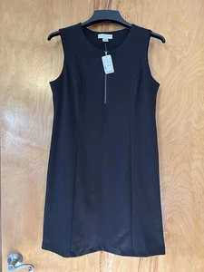 Christopher & Banks Damengröße (8) schwarz knielanges ärmelloses Kleid neu mit Etikett!!! - Bild 1 von 6