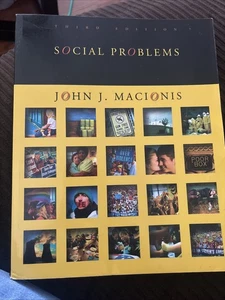 Social Problems Third Edition by John J. Macionis [Paperback] #18 - Picture 1 of 3