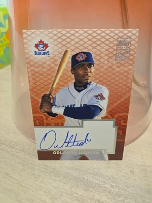 Autógrafos Topps 2003 #TA-OH Orlando Hudson automático - casi nuevo-como nuevo Foto 1 de 2
