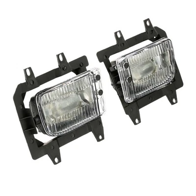 1 Pair Of Front Bumper Clear Fog Light Lamp Fits For BMW E30 318i 320 325i 82-94 - Image 1 of 4