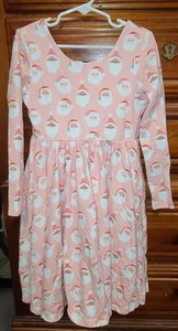 Ollie Jay Boutique Santa Dress with Pockets Girls Size 7 EUC - Picture 1 of 1