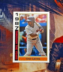 2025 Topps Heritage - Through The Years #TTY-9 Tony Gwynn - Picture 1 of 2