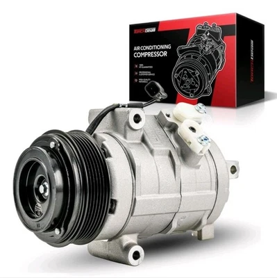 AC A/C Compressor with Clutch For 2007-2015 Ford Edge 3.5L Lincoln MKX 3.7L - Image 1 of 4