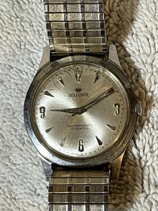 Orologio da polso uomo 17j Belforte serie 9064 carica automatica usato funzionante così com'è 35mm - Foto 1 di 13
