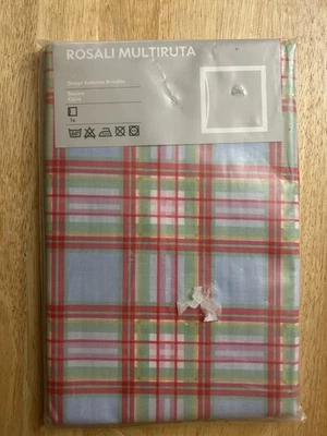 IKEA Rosali Multiruta Almohada Cuadrada Falsa 26x26 en 100% Algodón Katarina Brieditis Foto 1 de 4