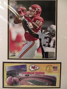 Tony Gonzalez 08 Kansas City Chiefs Arrowhead Postal commemorative 8" x 10" pict - Picture 1 of 5