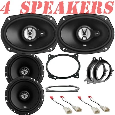 JBL Stage1 porta frontal e alto-falante traseiro upgrade para Toyota Corolla 2003-2013 - Imagem 1 de 4
