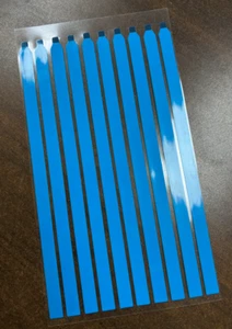 20 Piezas - Tiras adhesivas de liberación elástica de lengüetas para pantalla LCD sin pestañas - Imagen 1 de 5