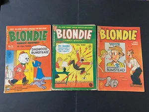 Comics Lot x 3 Harvey 1950s Blondie , 26,39 & 48 - Bild 1 von 2
