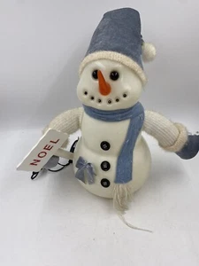 Leuchtender Kunststoff Schneemann Deko Farbwechsel leichte Verfärbungen Plug In - Bild 1 von 12