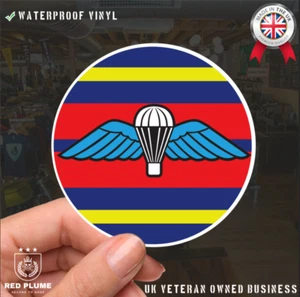 Airborne Royal Logistics Sticker/Decal - 10cm - Waterproof Vinyl - WINGS - Picture 1 of 5