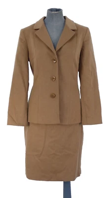 Jigsaw Skirt Blazer Suit Cashmere Wool Angora Blend Single Breasted Classic UK10 - Image 1 of 4