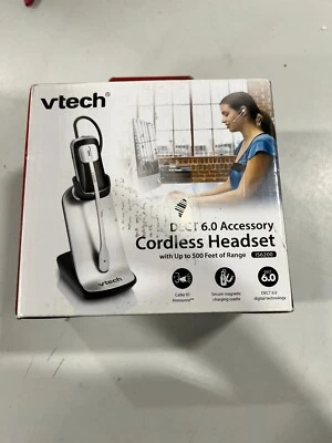 VTech IS6200 DECT 6 Cordless Headset - Silver - Image 1 of 2