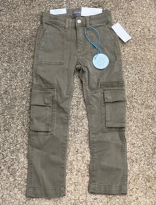 Boys DL1961 Brady Green Cargo Pants Size 5 - Picture 1 of 5
