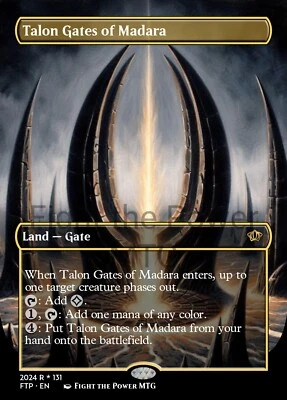 Talon Gates Of Madara MTG Stand In Custom Game Card Edh High Quality  - Image 1 of 3