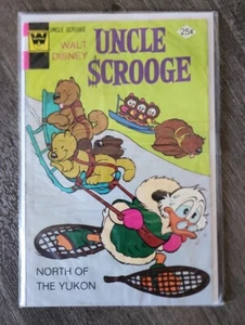 Uncle Scrooge #124 North of the Yukon 1975 WHITMAN Comic Book Vintage FINE - Picture 1 of 12