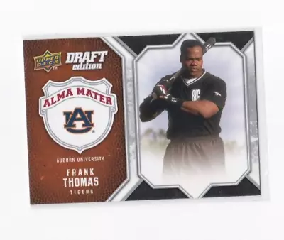 FRANK THOMAS 2009-10 UPPER DECK DRAFT EDITION-ALMA MATER INSERT CARD-SHIPS FREE - Image 1 of 4