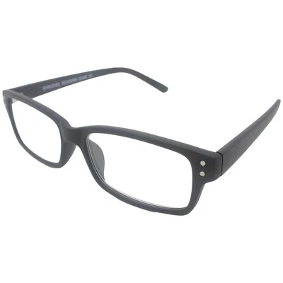 Eyelevel Quality Mens Reading Glasses 'Duke' Style - Matt Black Frame