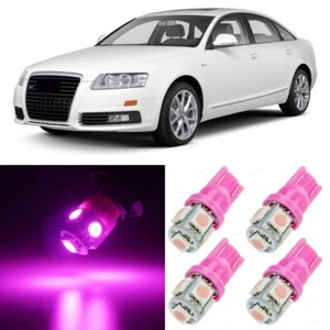20 x Ultra PINK Interior LED Lights Package For 2005 - 2011 Audi A6 S6 +TOOL - Bild 1 von 9