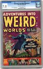 Adventures into Weird Worlds #4 CGC 7.0 1952 0174765001