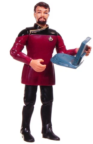 COMMANDER WILLIAM RIKER Dress Uniform STAR TREK TNG Loose Cover
