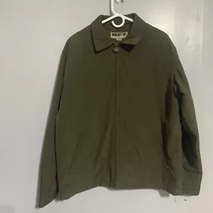 Rainforest Down Filled Green Jacket Men's Large Removable Down Lining - Picture 1 of 12