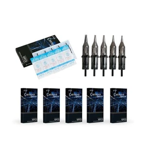 Dragonhawk Mast Tattoo Cartridges Needles 50Pc Round Liner Mixed 3RL 5RL 7RL 9RL - Picture 1 of 7