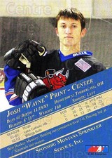 2003-04 Billings Bulls #25 Josh Print