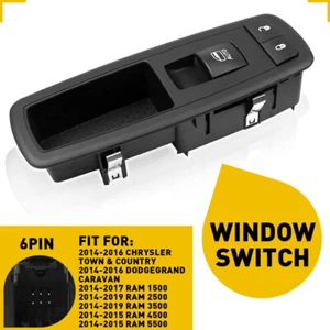 For 2014-2016 DODGE GRAND AUTO CARAVAN Passenger Power Window Control New Switch - Picture 1 of 21