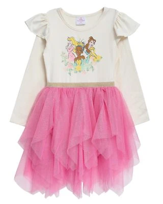 Vestido Tutú Princesa Disney para Niñas - Conjunto de Fiesta Tutú en Capas Brillante Foto 1 de 4