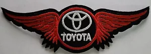 Toyota Automobile Ferro Ricamato su Toppe 1 3/4x5 1/2" - Foto 1 di 1