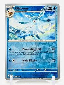 GLACEON - HOLO INVERSO - PRE 025/131 - Pokemon EVOLUCIONES PRISMÁTICAS TCG CASI NUEVO - Imagen 1 de 2