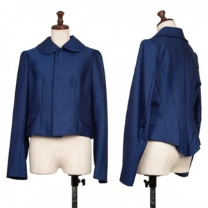 COMME des GARCONS Dot Jacquard runder Kragen Jacke Größe S (K-137145) - Bild 1 von 12