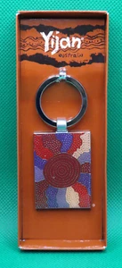 KEYRING YIJAN ABORIGINAL ART NEW IN BOX - Picture 1 of 3
