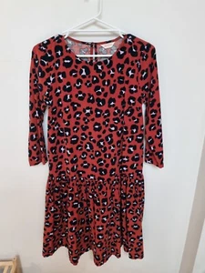 Gormam Leopard Print Dress Size 6 (6-10, Oversized/loose Fit) - Picture 1 of 9