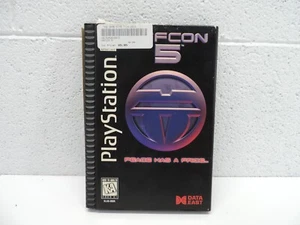 Defcon 5 Long Box Playstation PS1 Spiel Funktioniert Beschädigt Hülle Handbuch - Bild 1 von 8