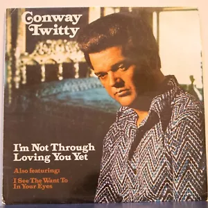 CONWAY TWITTY - IM NOT THROUGH LOVING YOU YET - Vinyl LP - Astor - 1974 -VG 1768 - Picture 1 of 5