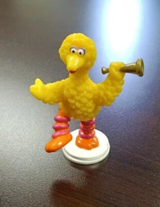 Vintage Big Bird Figure Sesame Street Jim Henson Used Fast Shipping Toy Cake Top - Picture 1 of 5