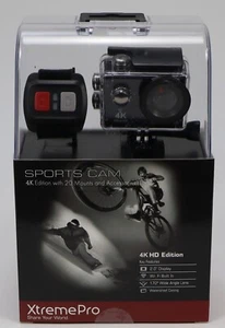 XtremePro 4K Edition Sports Camera with 20 Mounts & Accessories, NIB Sony Sensor - Picture 1 of 6