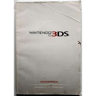 (Solo Manual) Nintendo 3DS XL Azul + Negro - Nintendo 3DS Probado Auténtico Foto 1 de 2