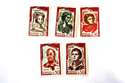 timbres France neufs 1961,  comédiens français, 1301 à 1305,  5 valeurs.