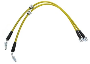 ISR Stainless Steel Braided Front Z32 Conversion Brake Lines Set Silvia 240sx - Picture 1 of 3