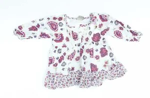 Pumpkin Patch Baby Multicoloured Floral 100% Cotton A-Line Size 12-18 Months Rou - Picture 1 of 12