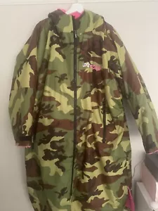 Dryrobe Camo/pink Large - Picture 1 of 3