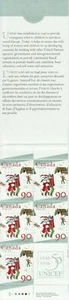 Canada 1996 Booklet BK198 Pane Of 5 90 Cents Skaters - Picture 1 of 1