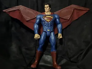 Batman vs. Superman Dawn of Justice Heat Vision Superman Deluxe 12” Figure - Picture 1 of 3